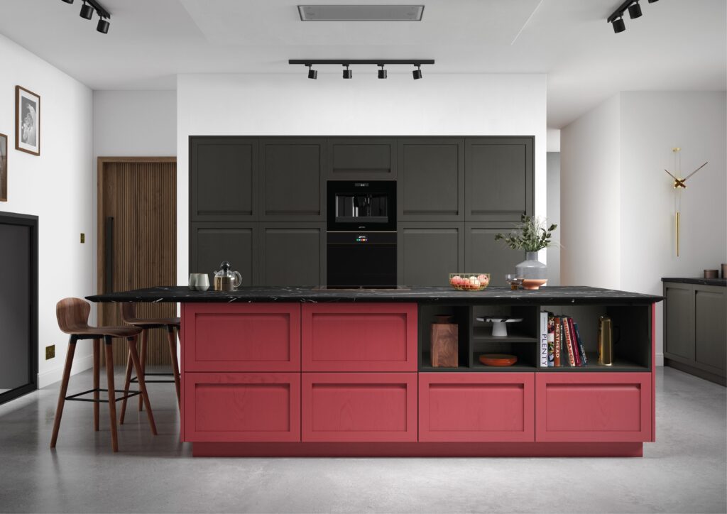 Harborne Graphite and CMS Chicory Red